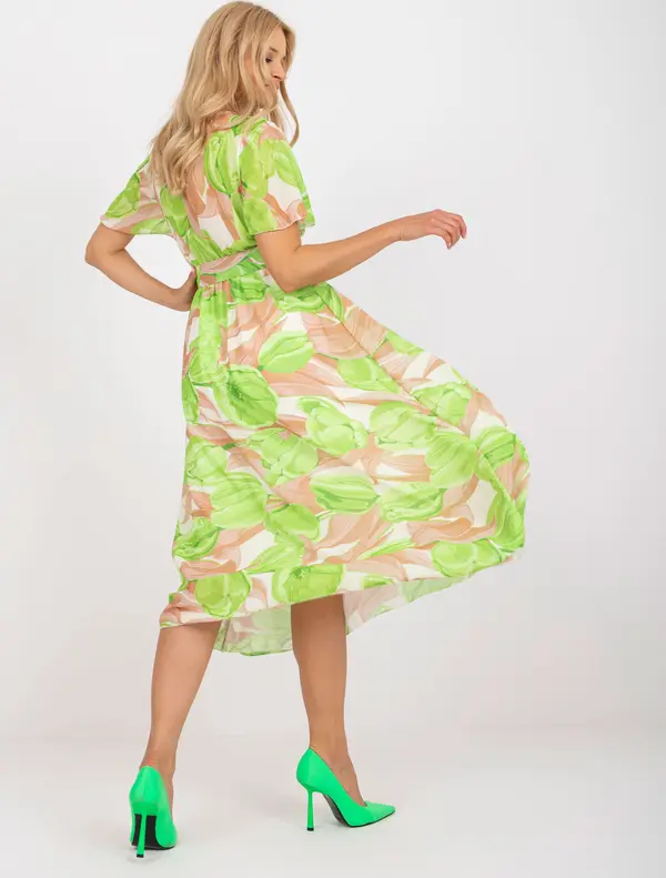 Italy Moda Dress-DHJ-SK-15967.54P-light green