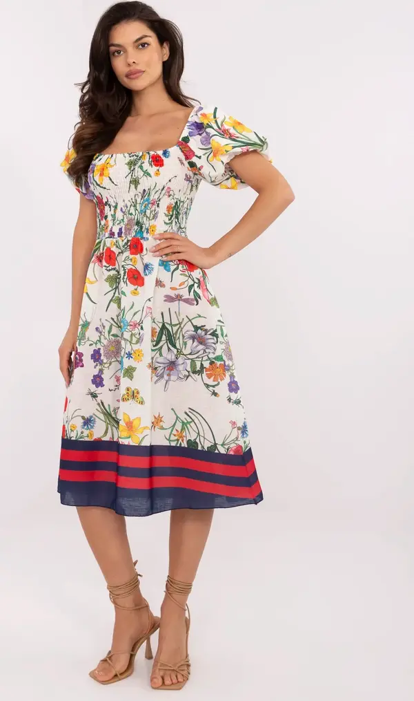 Italy Moda Dress-DHJ-SK-19396.76-ecru