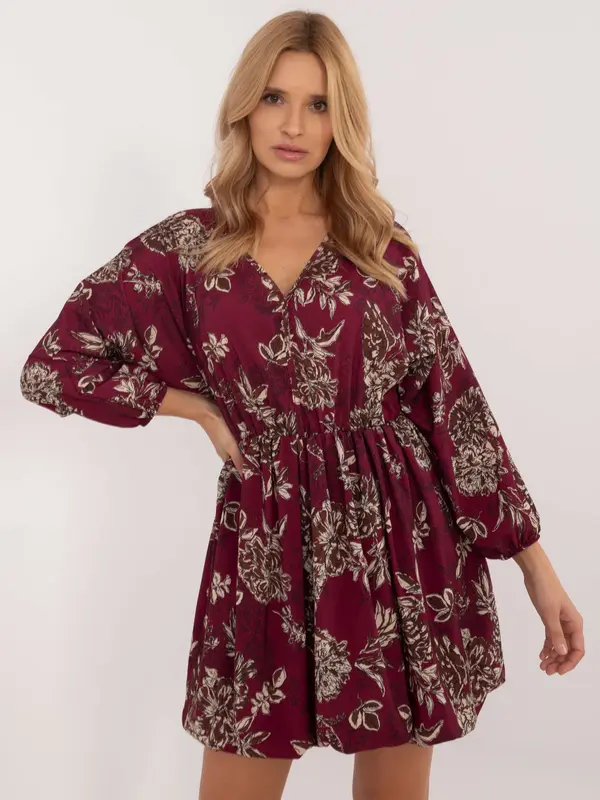 Italy Moda Dress-DHJ-SK-19861-6.42-purple