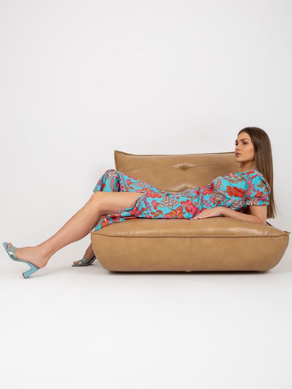 Italy Moda Dress-DHJ-SK-7006-4.37-Blue