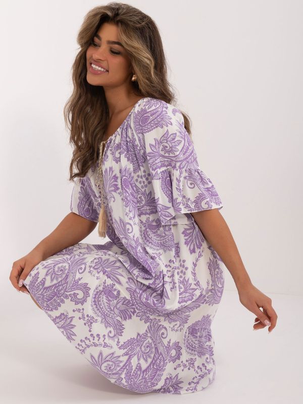 Italy Moda Dress-DHJ-SK-85808.16-Light Purple