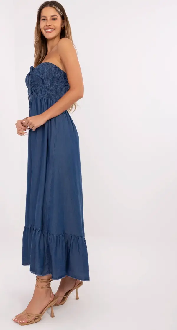Italy Moda Dress-DHJ-SK-A9051.96-dark blue