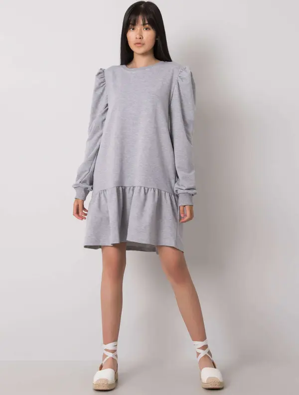 ex moda Dress-EM-SK-EW20406.04-gray