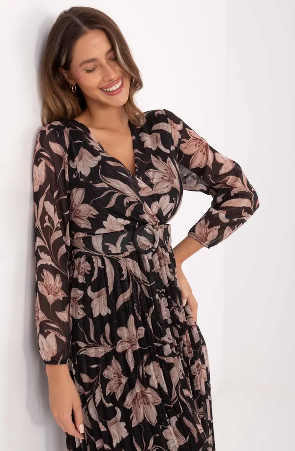 Italy Moda Dress-IT-SK-11389-1.28P-black