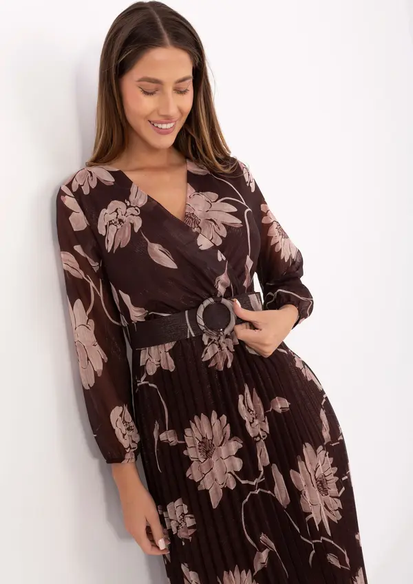 Italy Moda Dress-IT-SK-11389.27P-brown