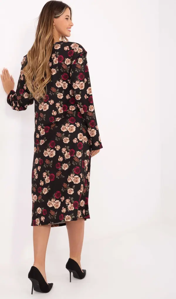 RUE PARIS Dress-IT-SK-20057-1.02-black