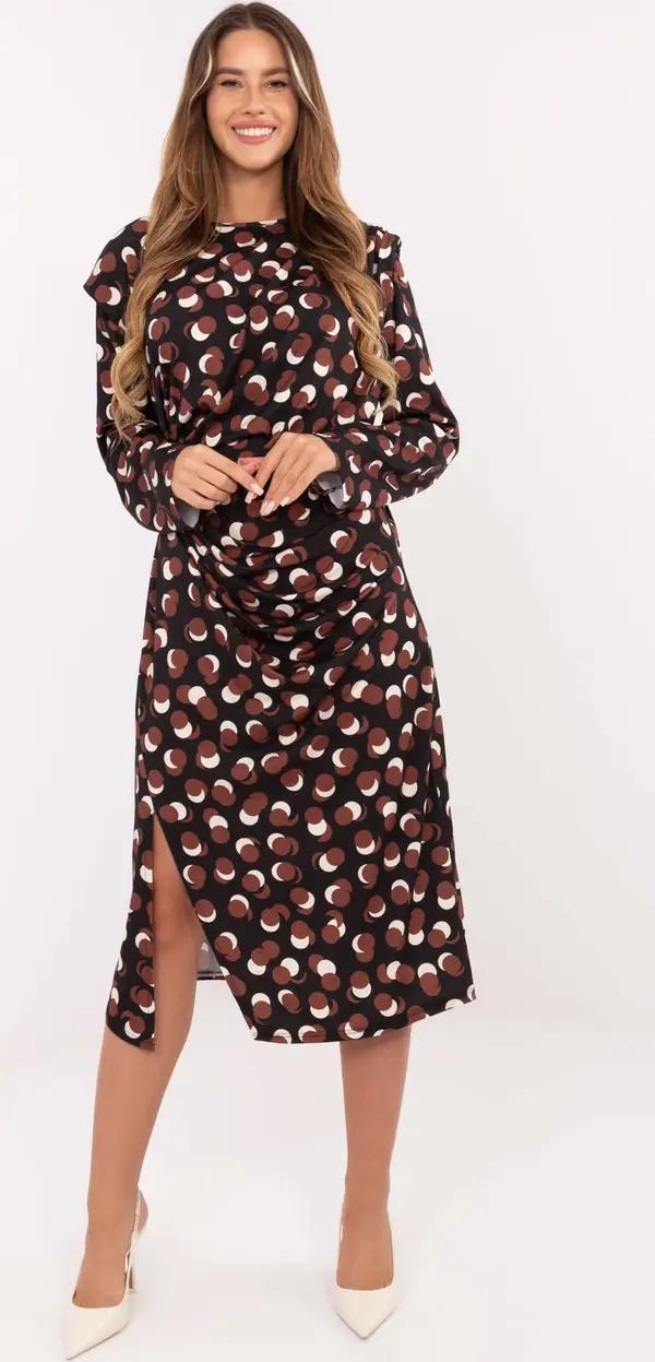 RUE PARIS Dress-IT-SK-20057.21P-black