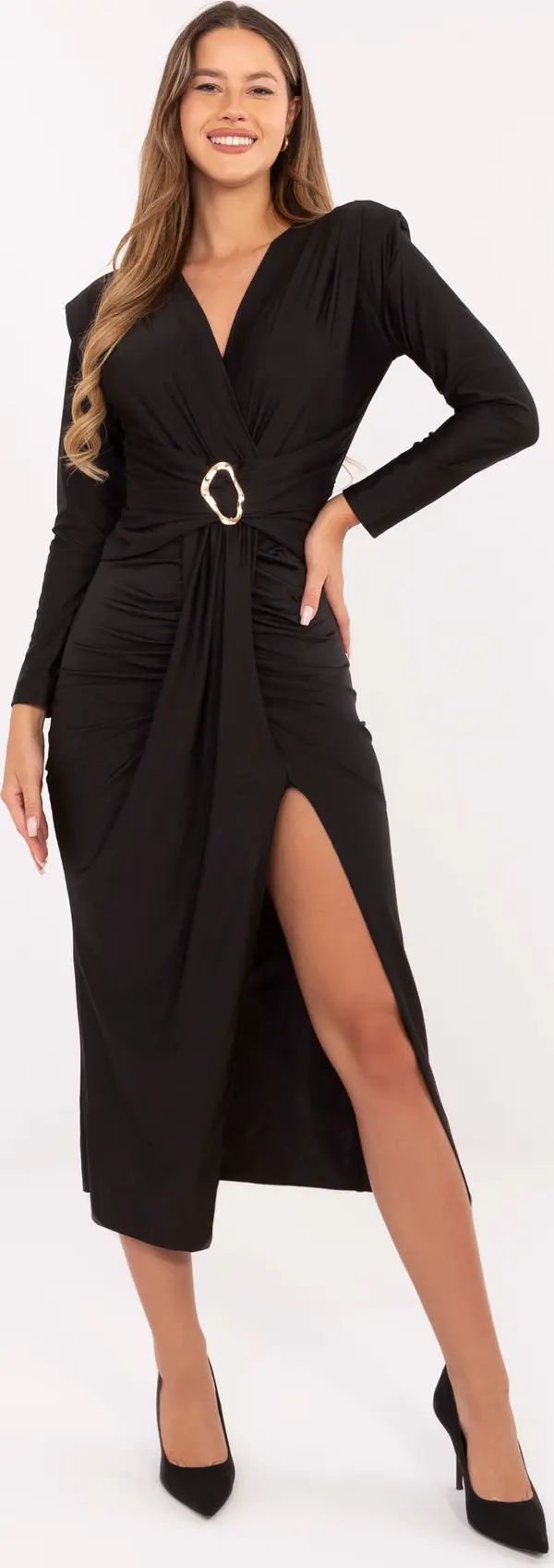 Italy Moda Dress-IT-SK-21625.84-black