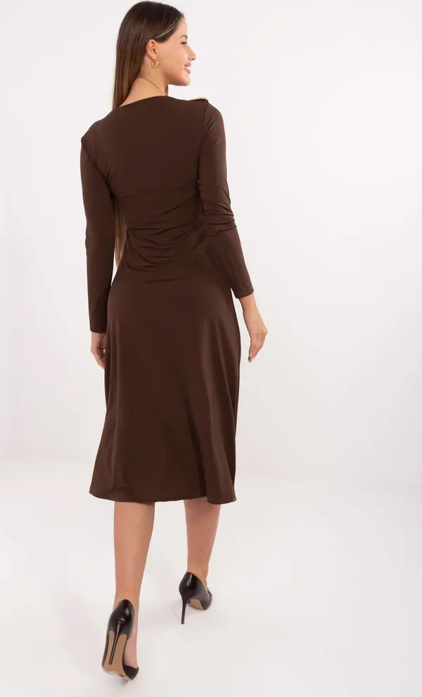 Italy Moda Dress-IT-SK-21900.00-brown