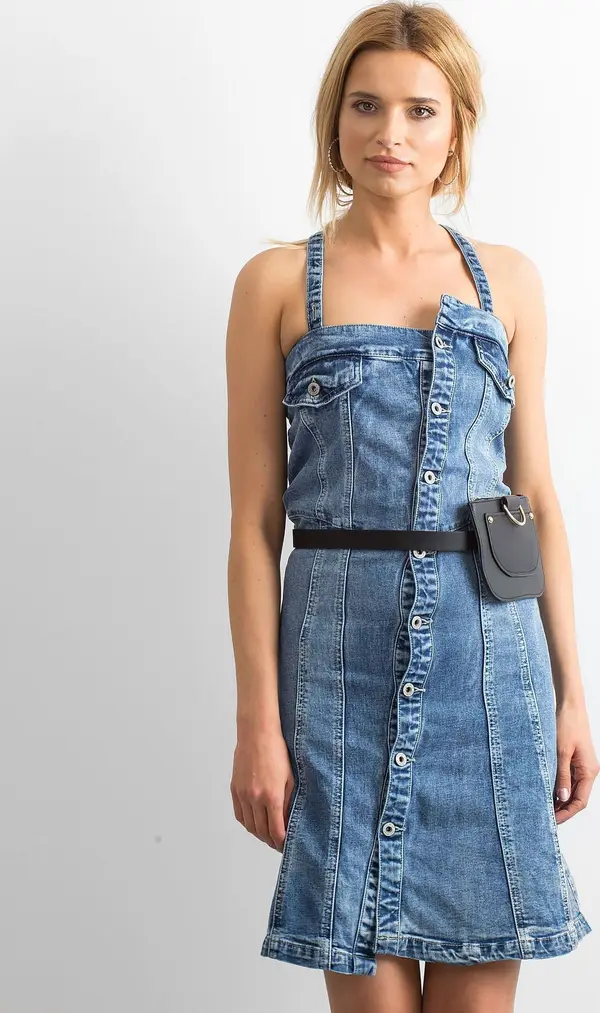 Factory Price Dress-JMP-SK-H73.74P-blue