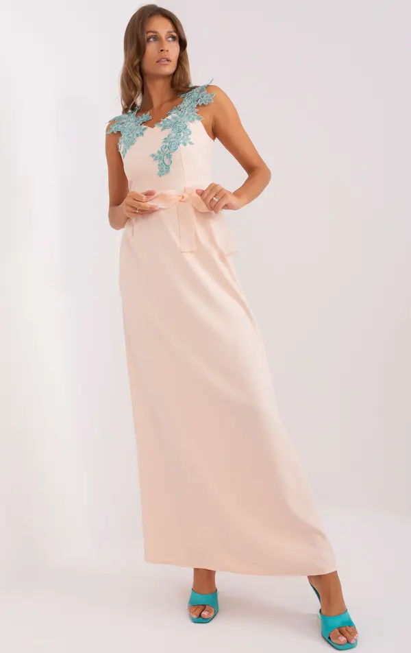 LAKERTA Dress-LK-SK-506640-1.13P-Peach
