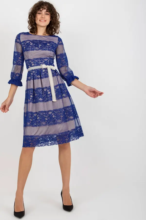 LAKERTA Dress-LK-SK-506737.68-Cobalt