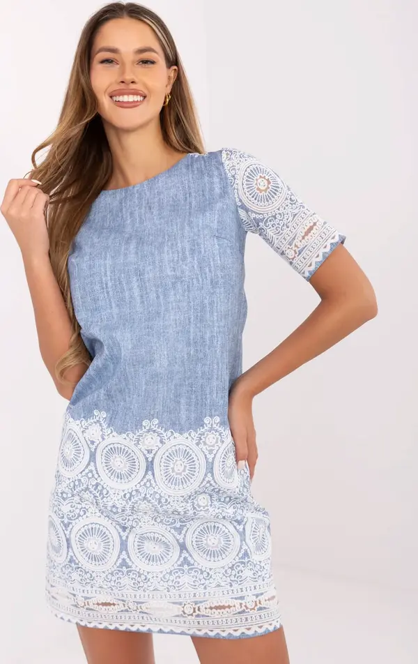 LAKERTA Dress-LK-SK-506836-1.74P-Blue