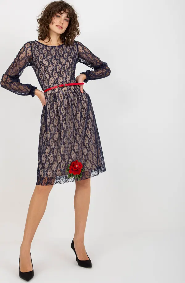 LAKERTA Dress-LK-SK-507018.60P-navy blue