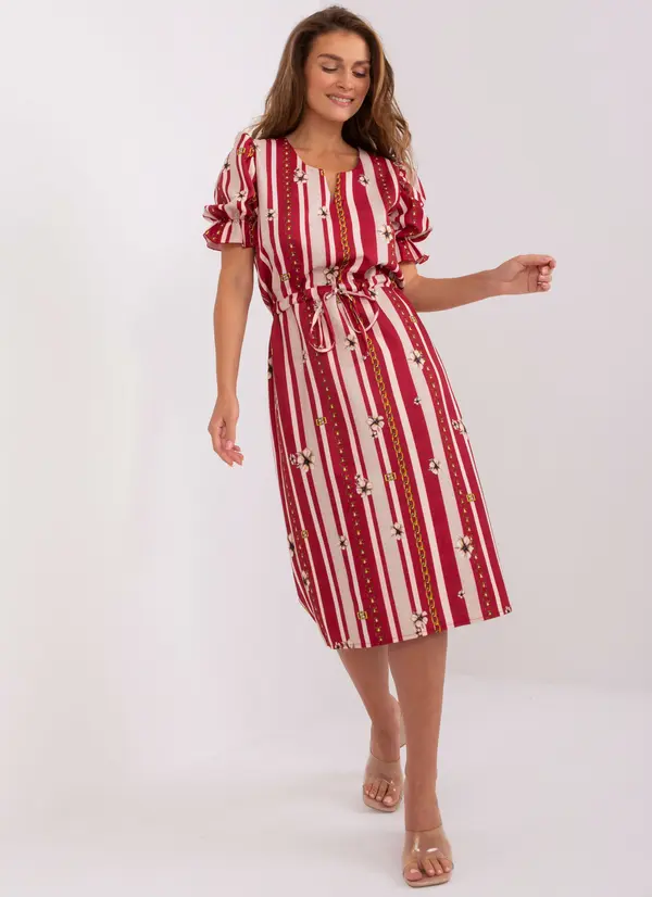 LAKERTA Dress-LK-SK-507468-1.20P-burgundy