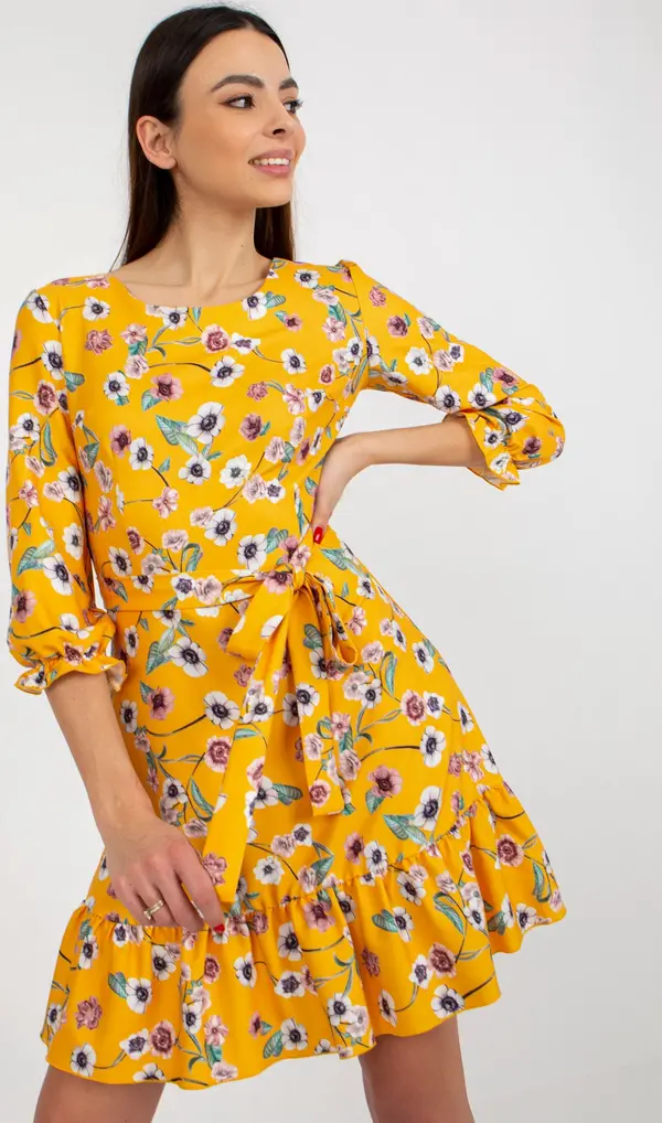 LAKERTA Dress-LK-SK-507601.32P-dark yellow