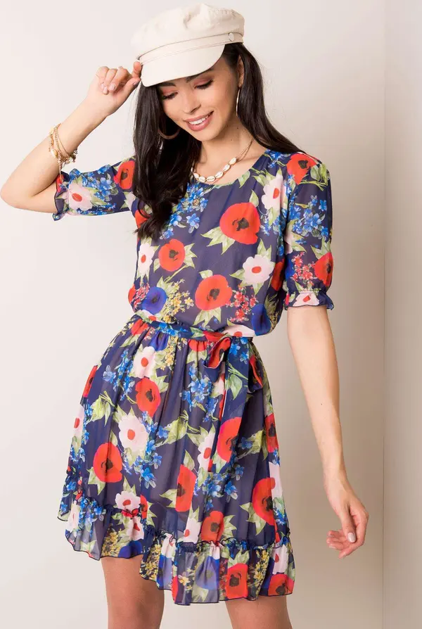 LAKERTA Dress-LK-SK-507626.70-navy blue