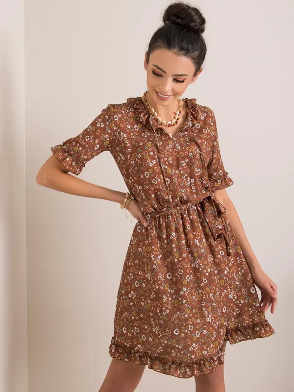 LAKERTA Dress-LK-SK-508097.68P-brown