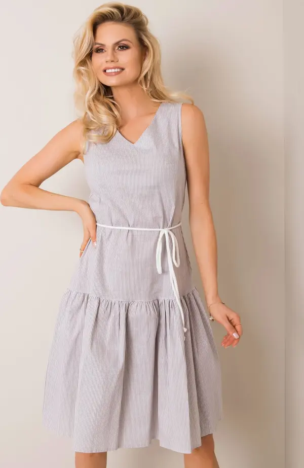 LAKERTA Dress-LK-SK-508215.30P-white-grey