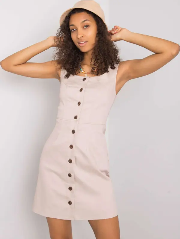 LAKERTA Dress-LK-SK-508246.13P-beige