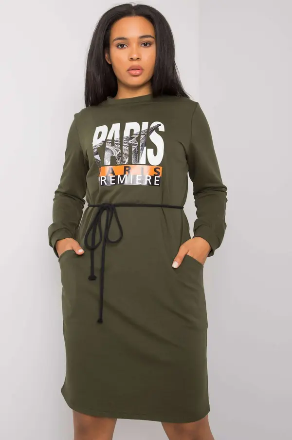 LAKERTA Dress-LK-SK-508299.30-khaki