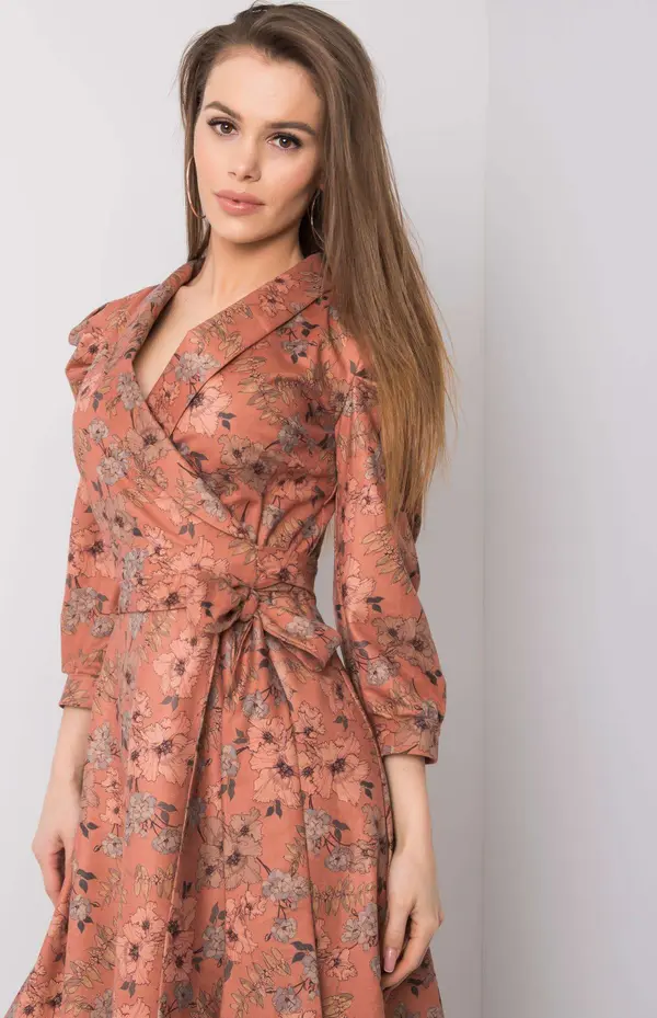 LAKERTA Dress-LK-SK-508381.85P-Dark Orange