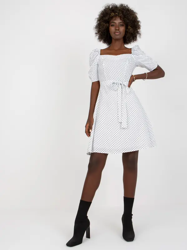 LAKERTA Dress-LK-SK-508680.12P-white-black