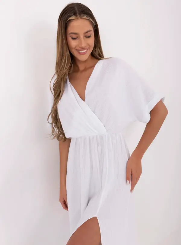 Italy Moda Dress-MI-SK-121008.84-white