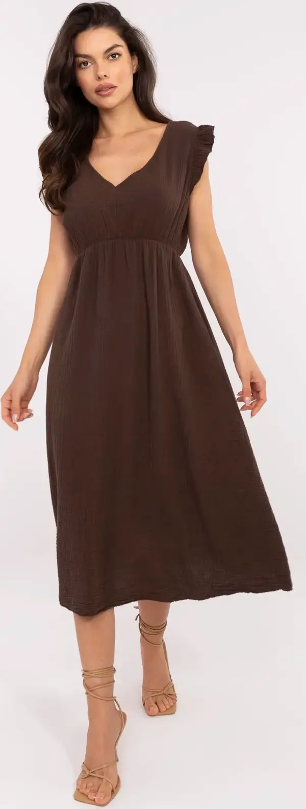 Italy Moda Dress-MI-SK-122126.77-brown