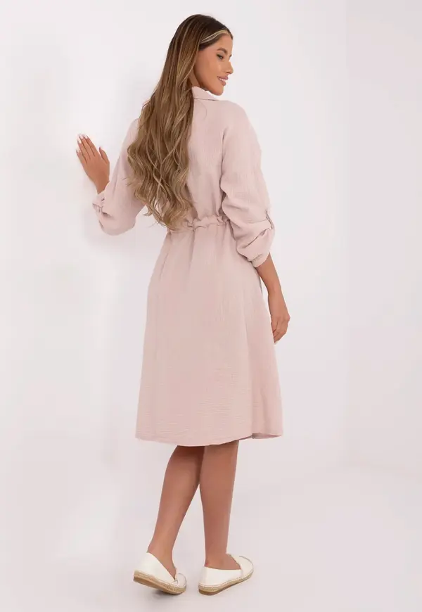 Italy Moda Dress-MI-SK-91166.73-light pink
