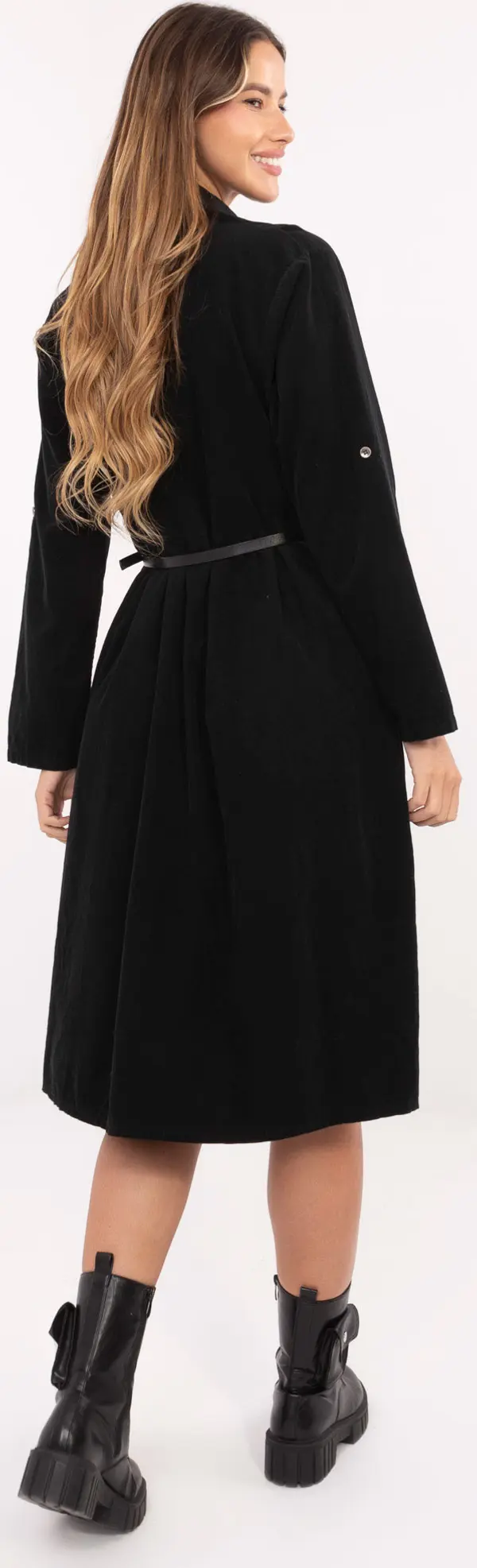 Italy Moda Dress-MI-SK-92400.17-black