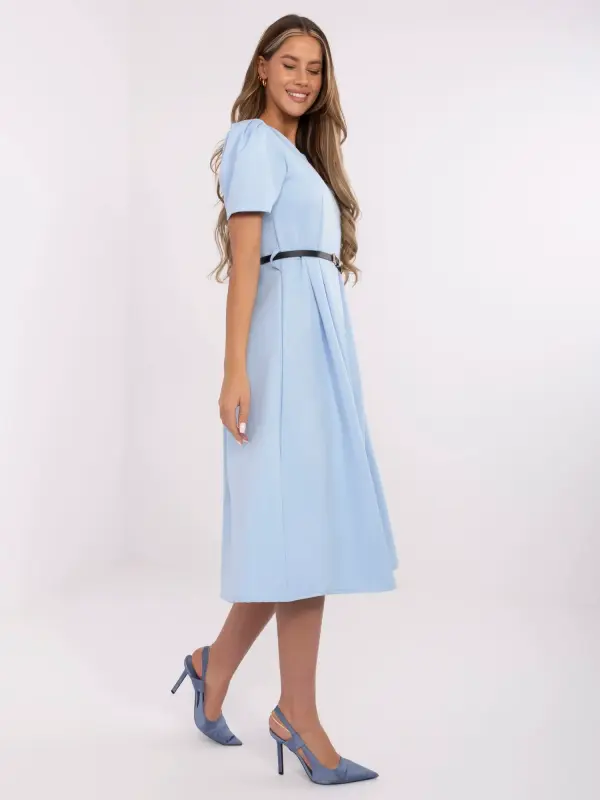 Italy Moda Dress-MI-SK-A2328.41-light blue