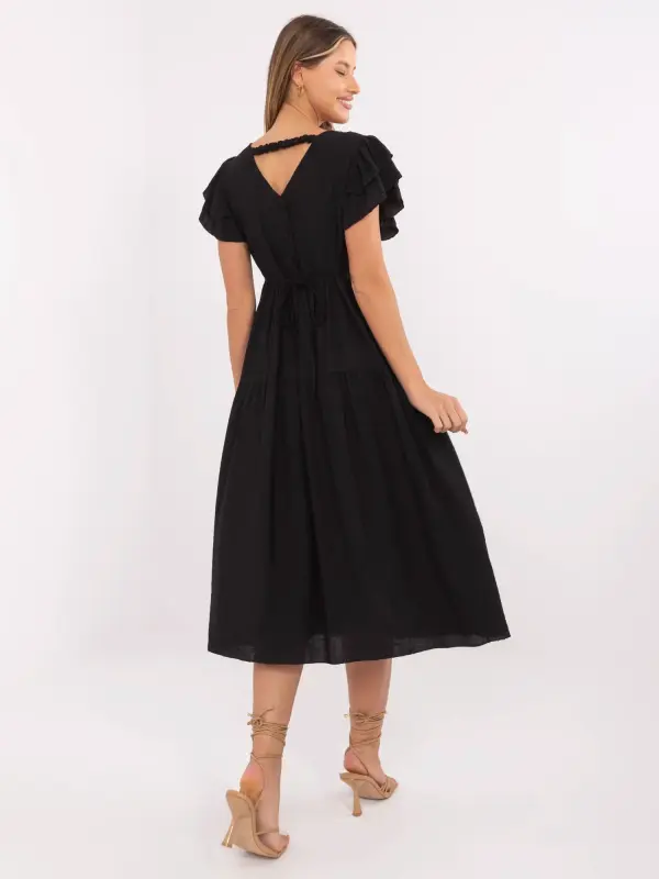 Italy Moda Dress-MI-SK-A2489.21-black