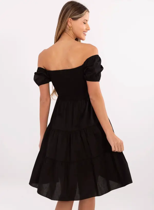 Italy Moda Dress-MI-SK-A2561.89-black