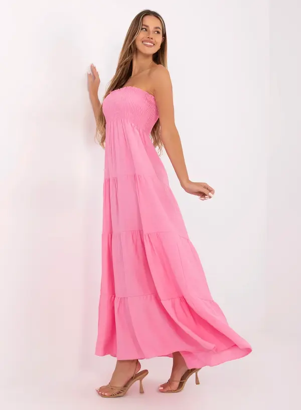 Italy Moda Dress-MI-SK-A2596.97-pink