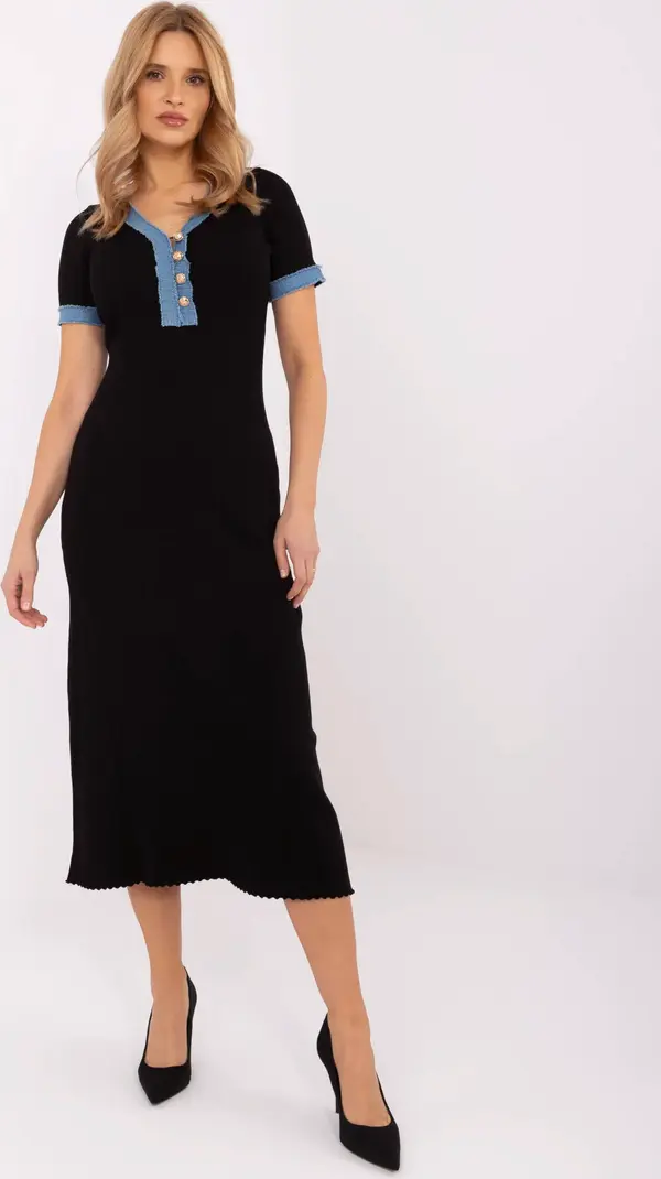 Vinceotto Dress-NM-SK-K439.78-black