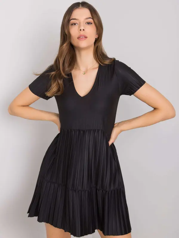 RUE PARIS Dress-RO-SK-2308.20-black