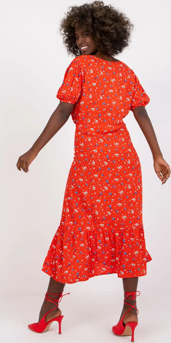 RUE PARIS Dress-RO-SK-ELB-2314.37-red