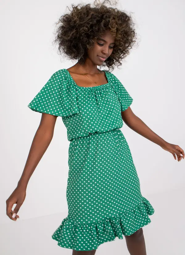 RUE PARIS Dress-RO-SK-ELB-2316.38X-green