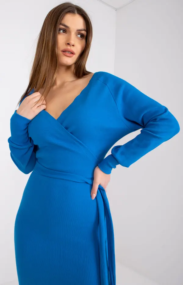 RUE PARIS Dress-RV-SK-5297.23P-dark blue