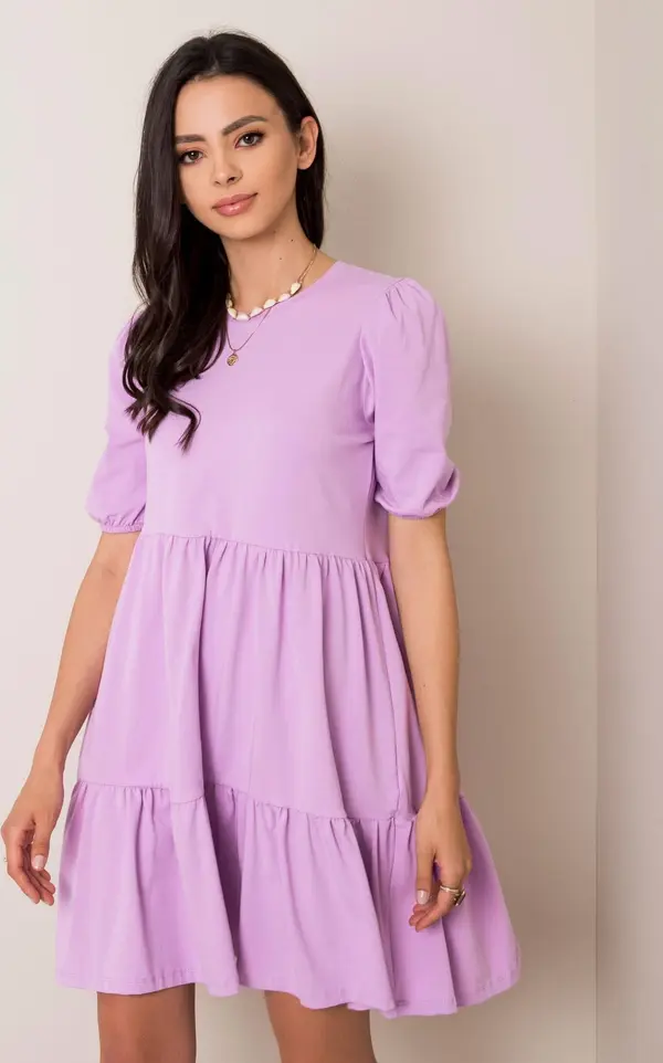 RUE PARIS Dress-RV-SK-5587.93-Light Purple