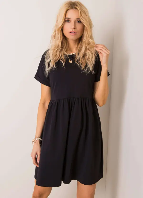 RUE PARIS Dress-RV-SK-5672.03P-black
