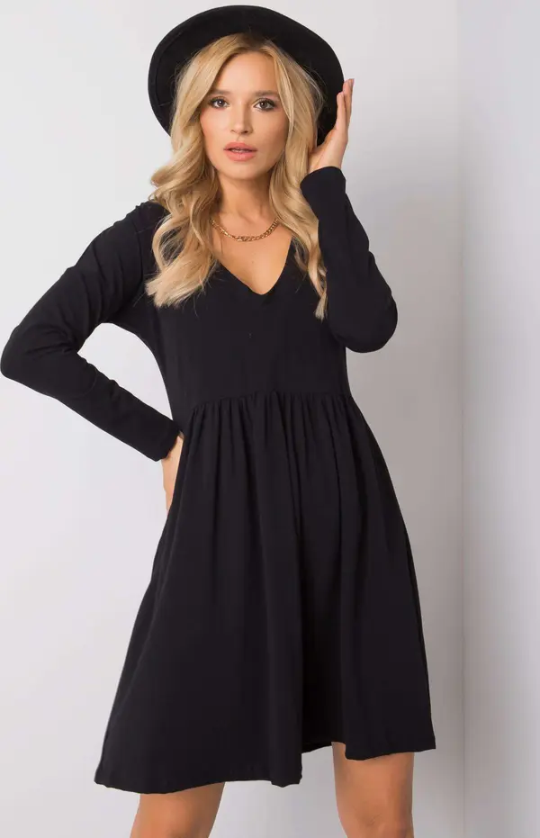 RUE PARIS Dress-RV-SK-6008.19X-black