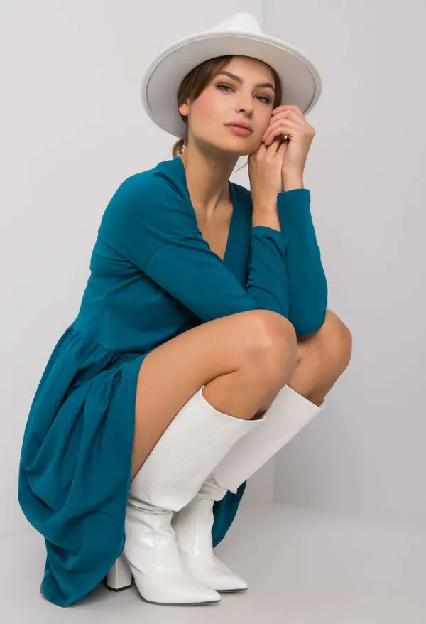 RUE PARIS Dress-RV-SK-6008.19X-Sea