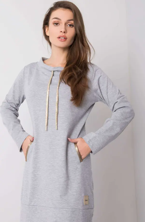 RELEVANCE Dress-RV-SK-6067.15X-gray