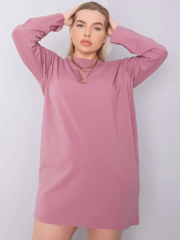 BASIC Feel Good Dress-RV-SK-6321.93-dark pink