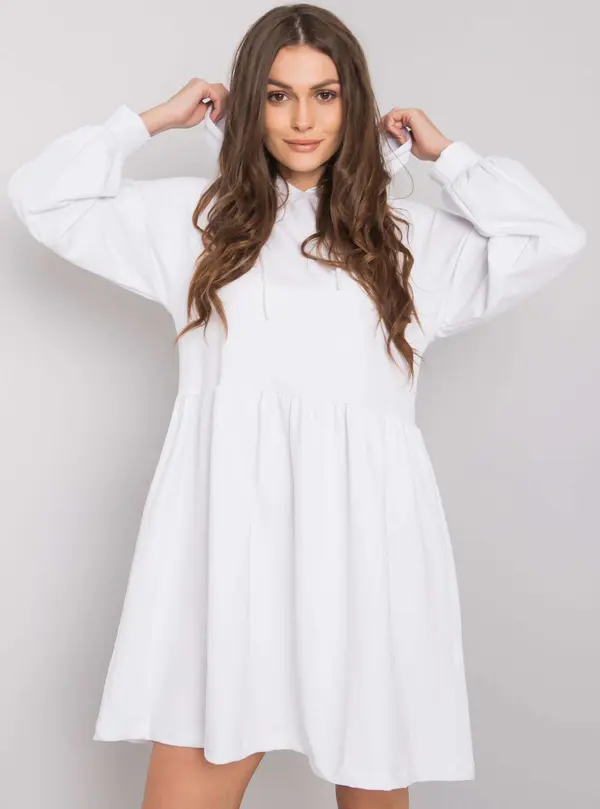 RUE PARIS Dress-RV-SK-6722.48P-white