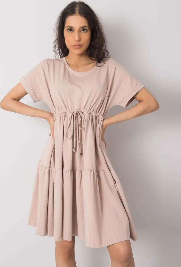 RUE PARIS Dress-RV-SK-6761.68-beige