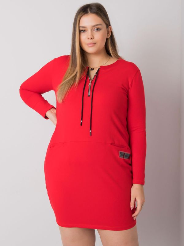 RELEVANCE Dress-RV-SK-7241.43-red