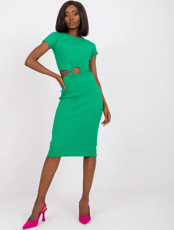 RUE PARIS Dress-RV-SK-7684.84-Green
